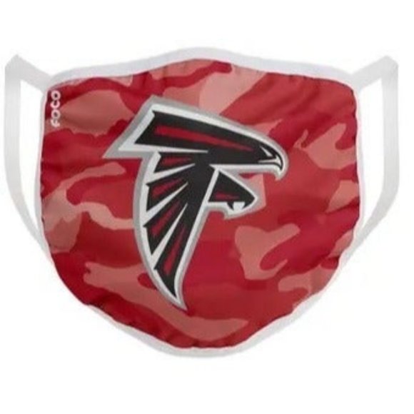 NFL Atlanta Falcons Print Face Mask 2pk